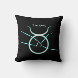 Zodiac Constellation Taurus Dekorativ kudde