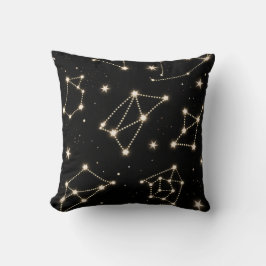 Zodiac Constellations Mönster dekorativ kudde