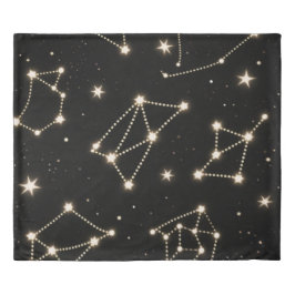 Zodiac Constellations Mönster duvet