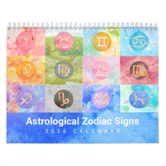 Zodiac Duets 2026 Astrological Art Calendar Kalender