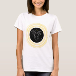 Zodiac Earth Inslag Capricorn T Shirt