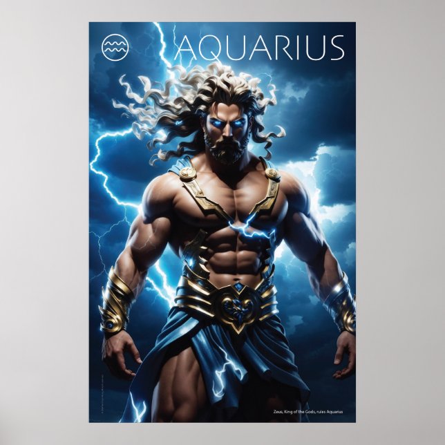 Zodiac-effekt: Aquarius Poster (Framsidan)