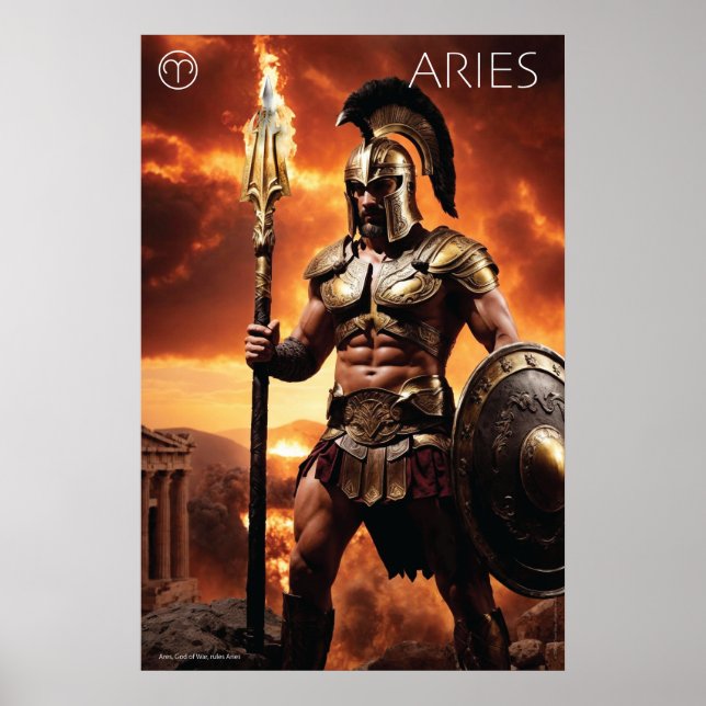 Zodiac-effekt: Aries Poster (Framsidan)