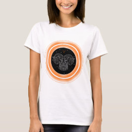 Zodiac Fire Inslag Aries T Shirt