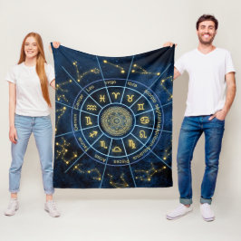 Zodiac Fleece Blanket
