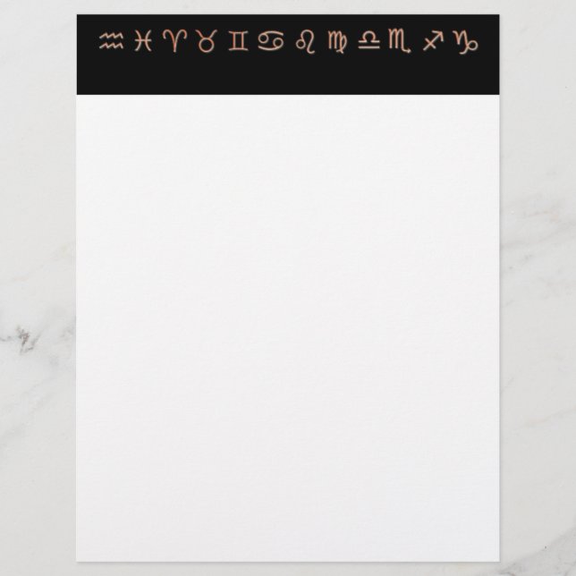 Zodiac Flyer (Framsidan)
