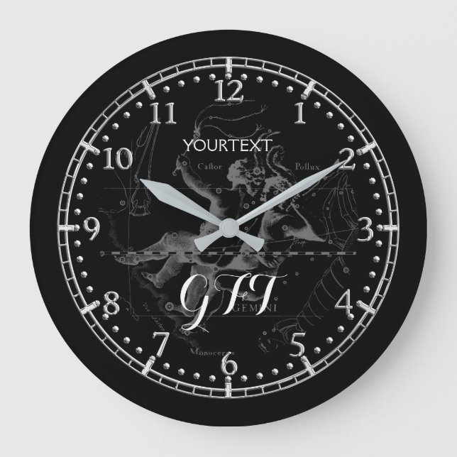 Zodiac för konstellation för stor klocka (Framsida)