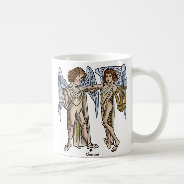 Zodiac: Gemini 1482 Kaffemugg (Höger)