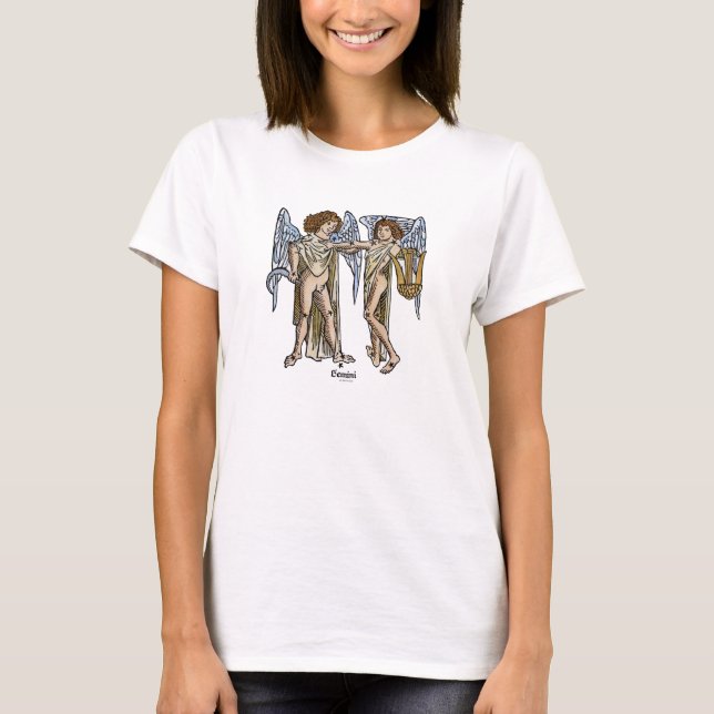 Zodiac: Gemini 1482 Tee Shirt (Framsida)