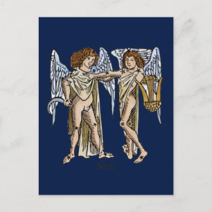 Zodiac: Gemini, 1482 Vykort