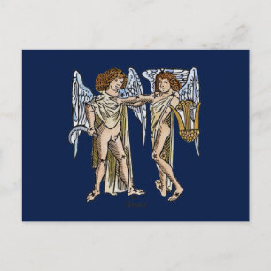 Zodiac: Gemini, 1482 Vykort