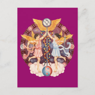 Zodiac Gemini - Anpassa den! Vykort