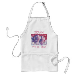Zodiac Gemini apron Förkläde