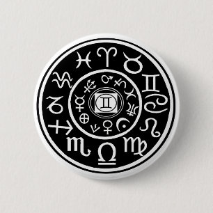 Zodiac - Gemini Constellation & Planethédesign Knapp
