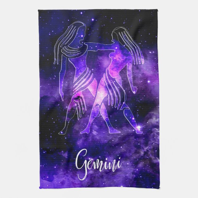 Zodiac : Gemini Kökshandduk (Vertikal)
