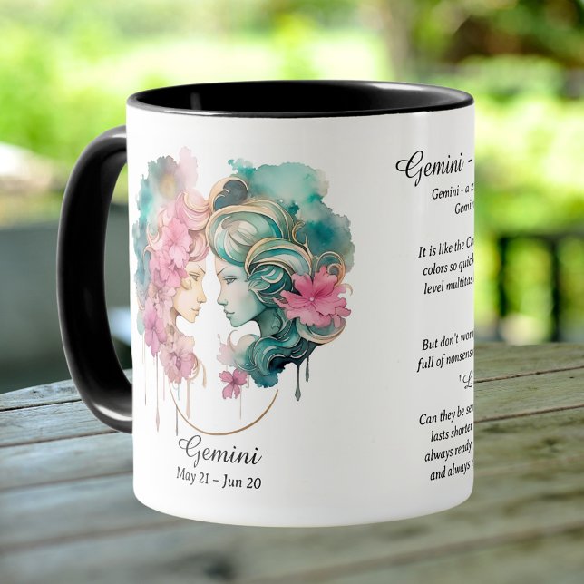 Zodiac Gemini Mugg (Skapare uppladdad)