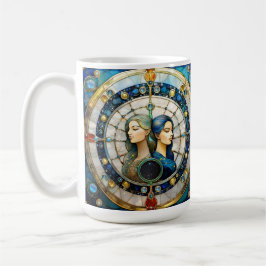 Zodiac - Gemini Twillingarna Kaffemugg