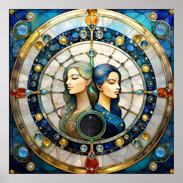 Zodiac - Gemini Twillingarna Poster (Framsidan)