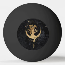 Zodiac Goddess | Cosmic Guld Cancer Astrology Pingisboll