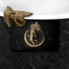 Zodiac Goddess | Cosmic Guld Libra Astrology Badrumsmatta