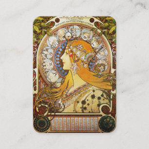 Zodiac Goddess Visitkort