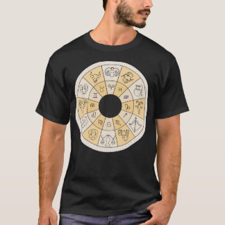 Zodiac-hjul T Shirt