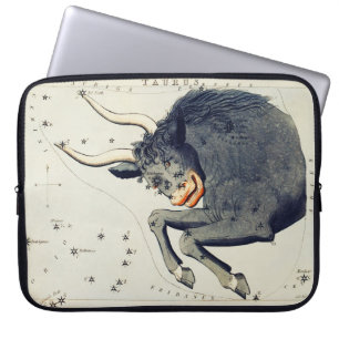 Zodiac-Inspired Taurus Laptop Fodral