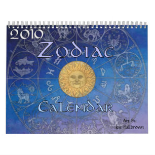 Zodiac-kalender 2019 kalender