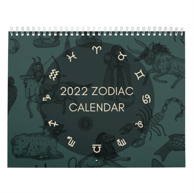 Zodiac-kalender 2022 kalender (Omslag)