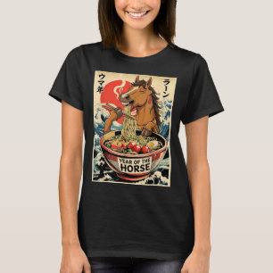 Zodiac kinesiska nyår Året för hästen 2026 Ramen M T Shirt