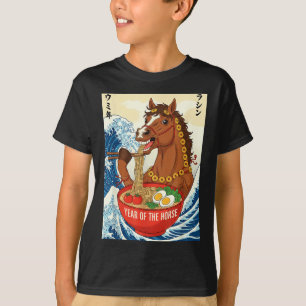 Zodiac kinesiskt nyår för hästen 2026 Ramen Me T Shirt