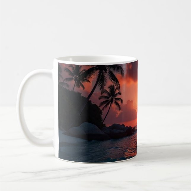 Zodiac-konstellationer Kaffemugg (Vänster)