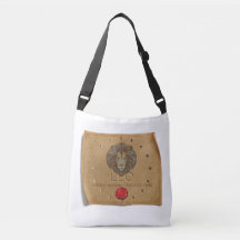 Zodiac - Lejonet - Cross Body Tote Bag