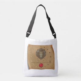 Zodiac - Lejonet - Cross Body Tote Bag Axelväska