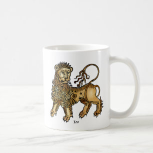 Zodiac: Leo 1482 Kaffemugg