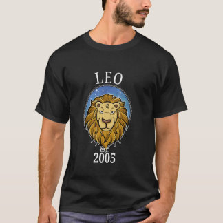 Zodiac Leo Born in 2005 T Shirt