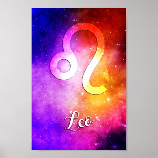 Zodiac : Leo Candy Space Poster (Framsidan)