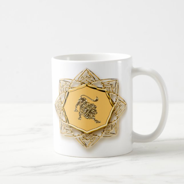 Zodiac Leo Kaffemugg (Höger)