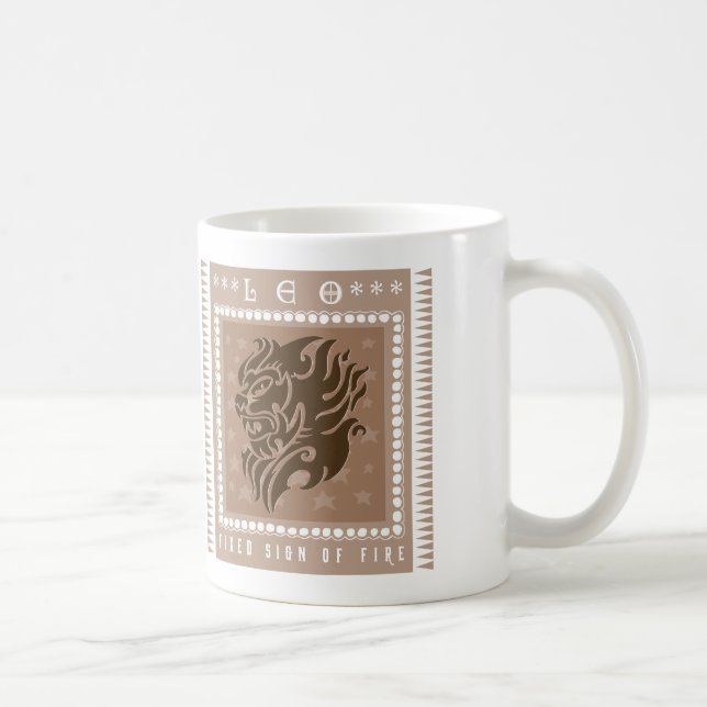 Zodiac Leo Kaffemugg (Höger)