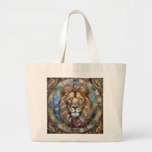 Zodiac - Leo, Lejon Jumbo Tygkasse