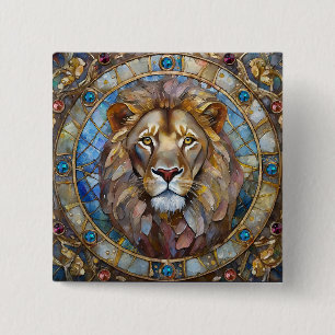 Zodiac - Leo, Lejon Knapp