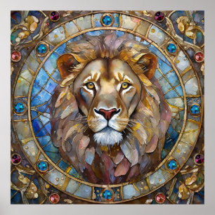 Zodiac - Leo, Lejon Poster