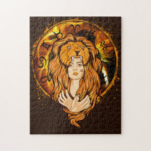 Zodiac Leo Lejon Pussel