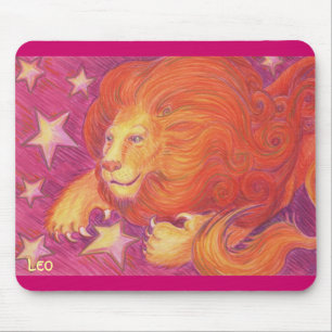 Zodiac Leo mousepad Musmatta