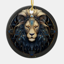 Zodiac Leo Personlig Astrology Ornament