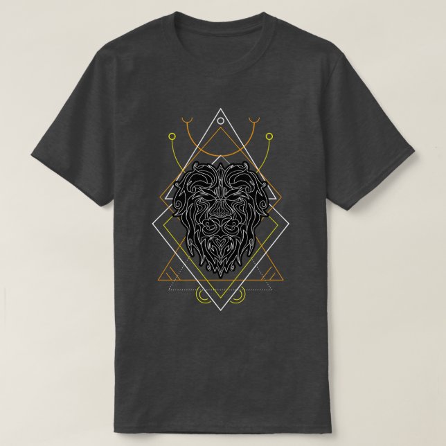 Zodiac Leo T Shirt (Design framsida)