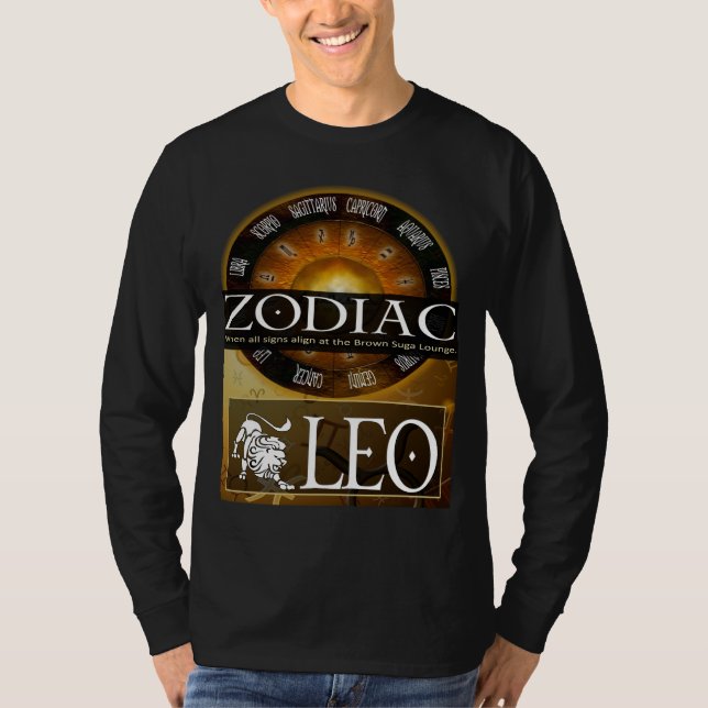 Zodiac - Leo Tee Shirt (Framsida)