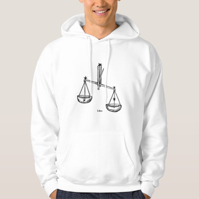 Zodiac: Libra 1482 Sweatshirt (Framsida)