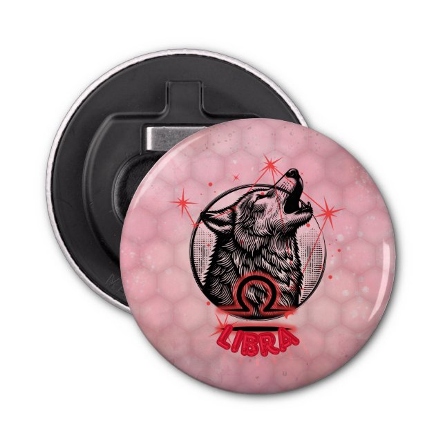 Zodiac Libra Flaska-öppnare. Flasköppnare (Framsidan)