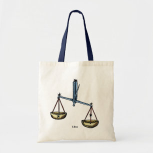 Zodiac: Libra i färg Tygkasse